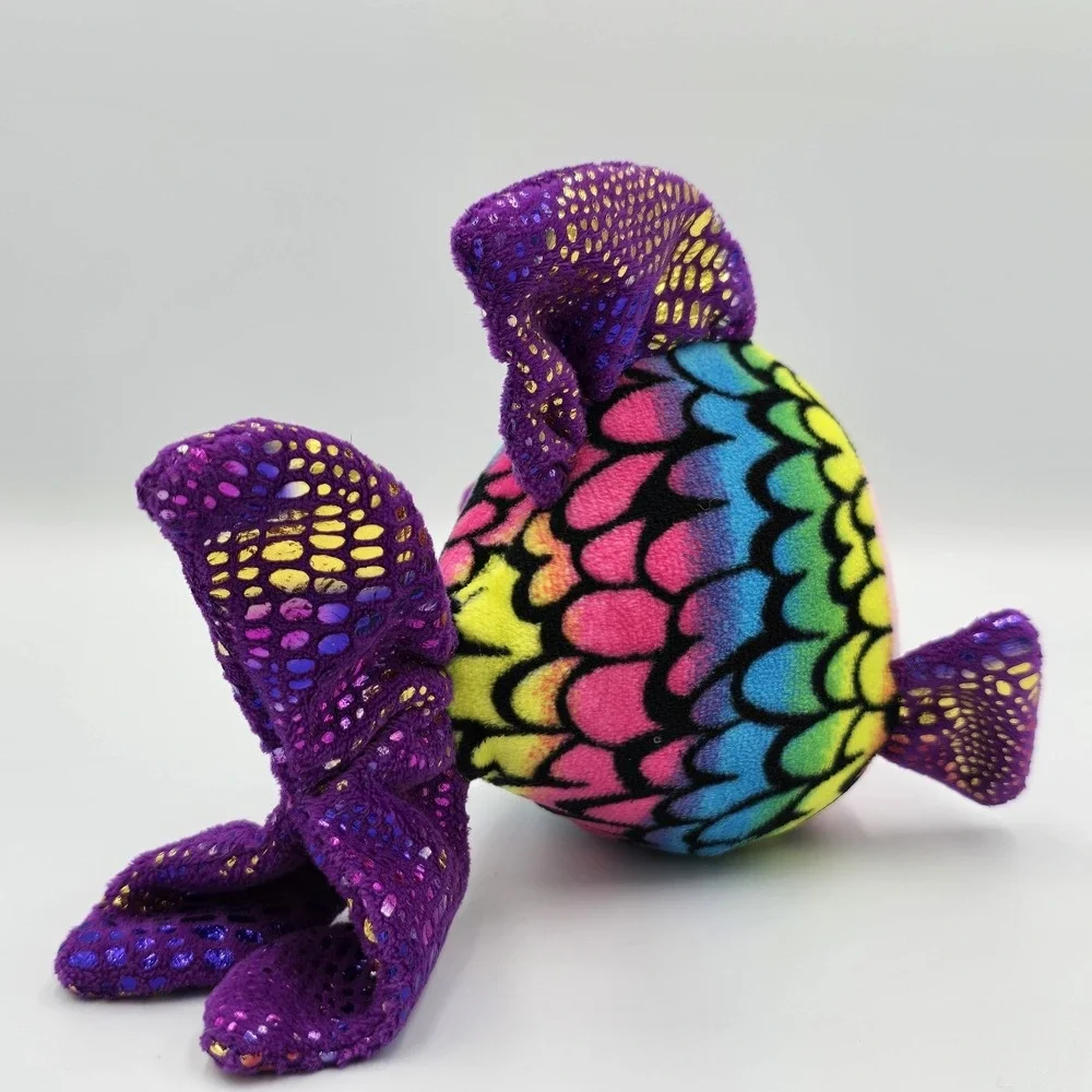 Ty Beanie Boos Flippy Rainbow Fish Plush 6